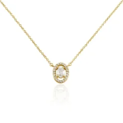 Histoire d'Or Collier Classical Plaqué Or Jaune Oxyde De Zirconium