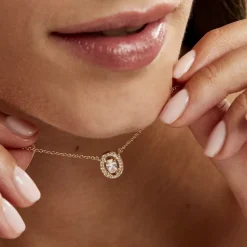 Histoire d'Or Collier Classical Plaqué Or Jaune Oxyde De Zirconium