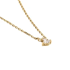 Discount Histoire d'Or Collier éclat Perlé Plaqué Or Oxyde De Zirconium