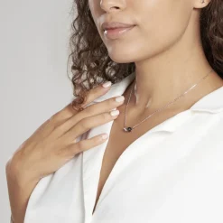 Histoire d'Or Collier Cleya Argent Blanc Céramique* Colliers|Colliers