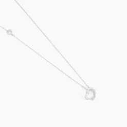 Sale Histoire d'Or Collier Coeur Ktl Or Blanc Diamant