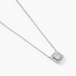 Histoire d'Or Collier Collection 1986 Or Blanc Diamant* Colliers|Colliers