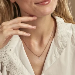 Best Histoire d'Or Collier Constantin De Zirconium argent rose oxyde
