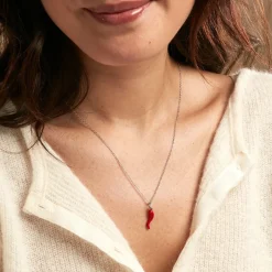 Histoire d'Or Collier Cornucopia Argent Blanc* Colliers|Sautoirs