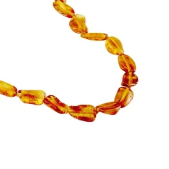 Online Histoire d'Or Collier Cososus Ambre