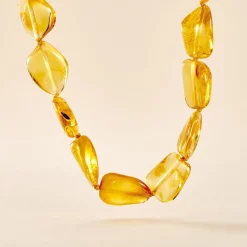 Online Histoire d'Or Collier Cososus Ambre