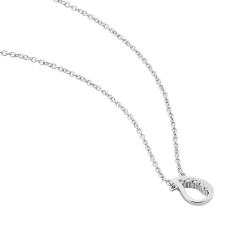 Histoire d'Or Collier Court Argent Blanc Sylvan Oxyde De Zirconium