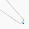 Histoire d'Or Collier Cyane Argent Blanc Turquoise* Colliers|Colliers