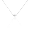 Online Histoire d'Or Collier Cyriac Argent Blanc Oxyde De Zirconium