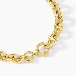 Histoire d'Or Collier Dafnie Acier Jaune* Colliers|Colliers