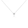 Clearance Histoire d'Or Collier Dally Argent Blanc Quartz Oxyde De Zirconium