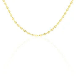 New Histoire d'Or Collier Dami Maille Grain De Cafe Or Jaune