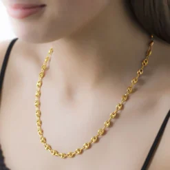 Clearance Histoire d'Or Collier Dami or jaune