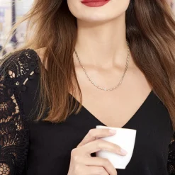 Best Histoire d'Or Collier Dami or tricolore