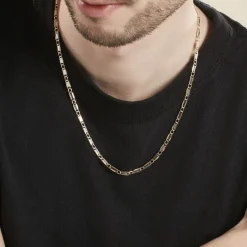 Discount Histoire d'Or Collier Danae Plaquette Or Bicolore