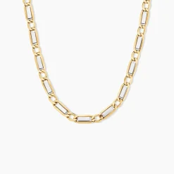 Histoire d'Or Collier Danae Plaquette Or Bicolore* Colliers|Colliers