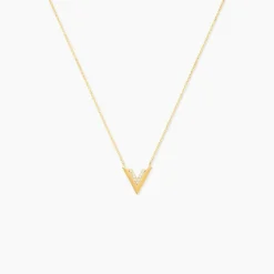 Discount Histoire d'Or Collier Dao Or Jaune Oxyde De Zirconium