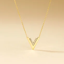 Discount Histoire d'Or Collier Dao Or Jaune Oxyde De Zirconium