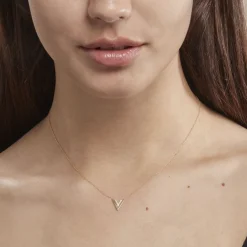 Discount Histoire d'Or Collier Dao Or Jaune Oxyde De Zirconium