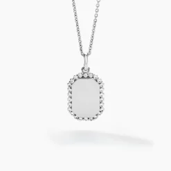Clearance Histoire d'Or Collier Declaration De Zirconium argent blanc oxyde