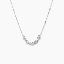 Discount Histoire d'Or Collier Declaration De Zirconium argent blanc oxyde