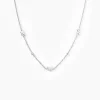 Histoire d'Or Collier Diep Argent Blanc Oxyde De Zirconium* Colliers|Colliers