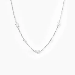 Histoire d'Or Collier Diep Argent Blanc Oxyde De Zirconium* Colliers|Colliers