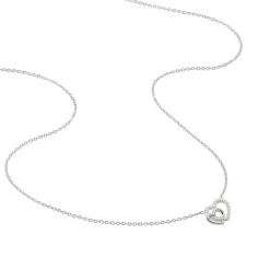 Online Histoire d'Or Collier Donatiane De Zirconium argent blanc oxyde