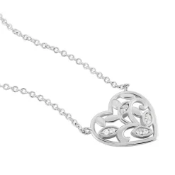 Sale Histoire d'Or Collier Douglas Argent Blanc Oxyde De Zirconium