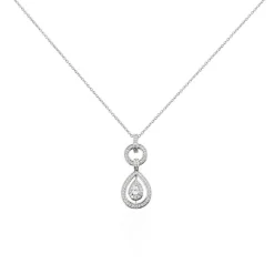 Histoire d'Or Collier Edward Argent Blanc Oxyde De Zirconium* Colliers|Colliers