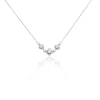 Histoire d'Or Collier Edyta Argent Blanc Oxyde De Zirconium* Colliers|Colliers