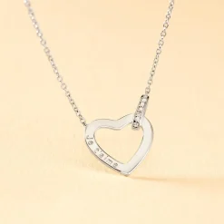 Online Histoire d'Or Collier Elanda De Zirconium argent blanc oxyde