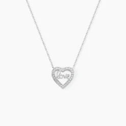 Histoire d'Or Collier Elansa Argent Blanc Oxyde De Zirconium