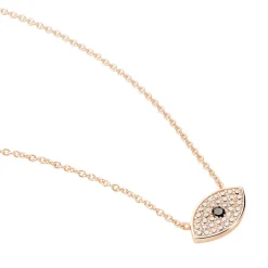 New Histoire d'Or Collier Eldia Argent Rose Oxyde De Zirconium Diamant