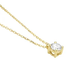 New Histoire d'Or Collier Elfa Or Jaune Diamant
