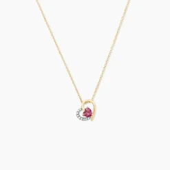 Histoire d'Or Collier Eliana Or Jaune Rhodolite Oxyde De Zirconium* Colliers|Colliers