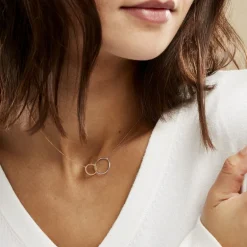 Hot Histoire d'Or Collier Elizabeta Or Bicolore