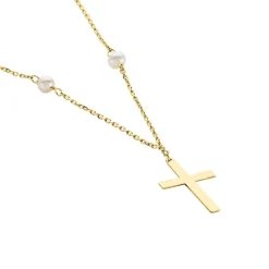 Histoire d'Or Collier Elsabeth Or Jaune Perle De Culture* Colliers|Colliers