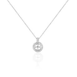Histoire d'Or Collier Ema Argent Blanc Oxyde De Zirconium* Colliers|Colliers