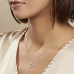 Histoire d'Or Collier Ema Argent Blanc Oxyde De Zirconium* Colliers|Colliers