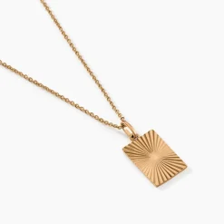 Discount Histoire d'Or Collier Embrasement Plaqué Or Jaune