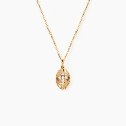 Histoire d'Or Collier Embrasement Plaqué Or Jaune Oxyde De Zirconium* Colliers|Colliers