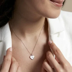 Histoire d'Or Collier Erina Argent Blanc Nacre Oxyde De Zirconium* Colliers|Colliers