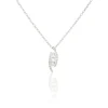 Histoire d'Or Collier Eternite Or Blanc Diamant* Colliers|Colliers