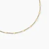 Online Histoire d'Or Collier Eva Acier Jaune