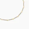 Histoire d'Or Collier Eva Acier Jaune* Colliers|Colliers
