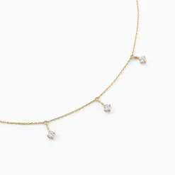 Histoire d'Or Collier Falling Star Or Jaune Oxyde De Zirconium* Colliers|Colliers