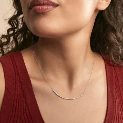 Histoire d'Or Collier Fanchette Or Blanc Diamant* Colliers|Colliers