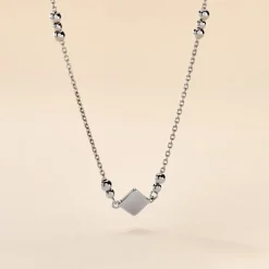 Sale Histoire d'Or Collier Fancy Argent Blanc