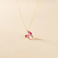 Histoire d'Or Collier Fantasila Cheval Or Jaune* Colliers|Colliers